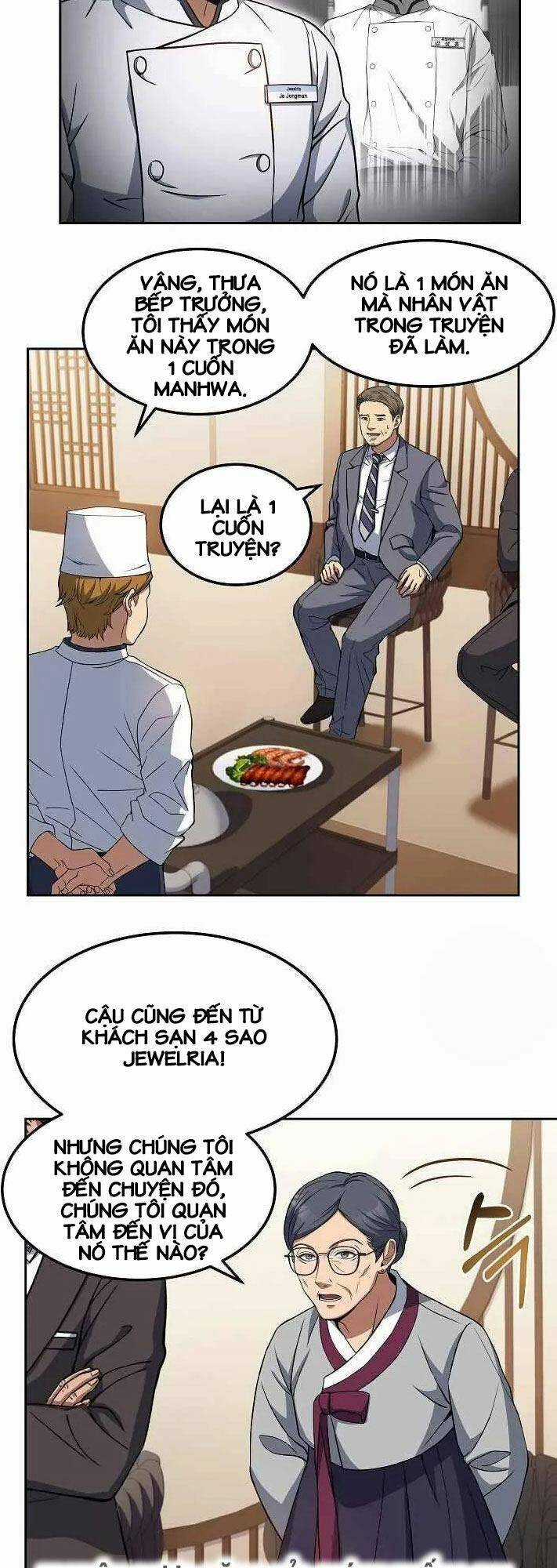 Đầu Bếp Trẻ Nhất Tới Từ Khách Sạn Hạng Ba Chương 14 trang 6