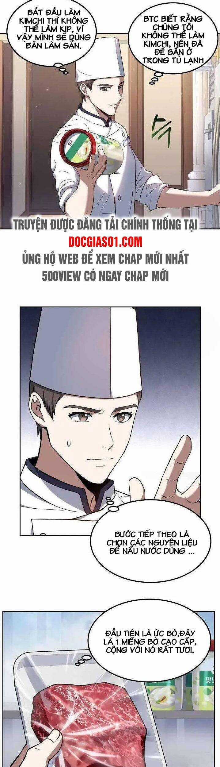 Đầu Bếp Trẻ Nhất Tới Từ Khách Sạn Hạng Ba Chương 15 trang 10