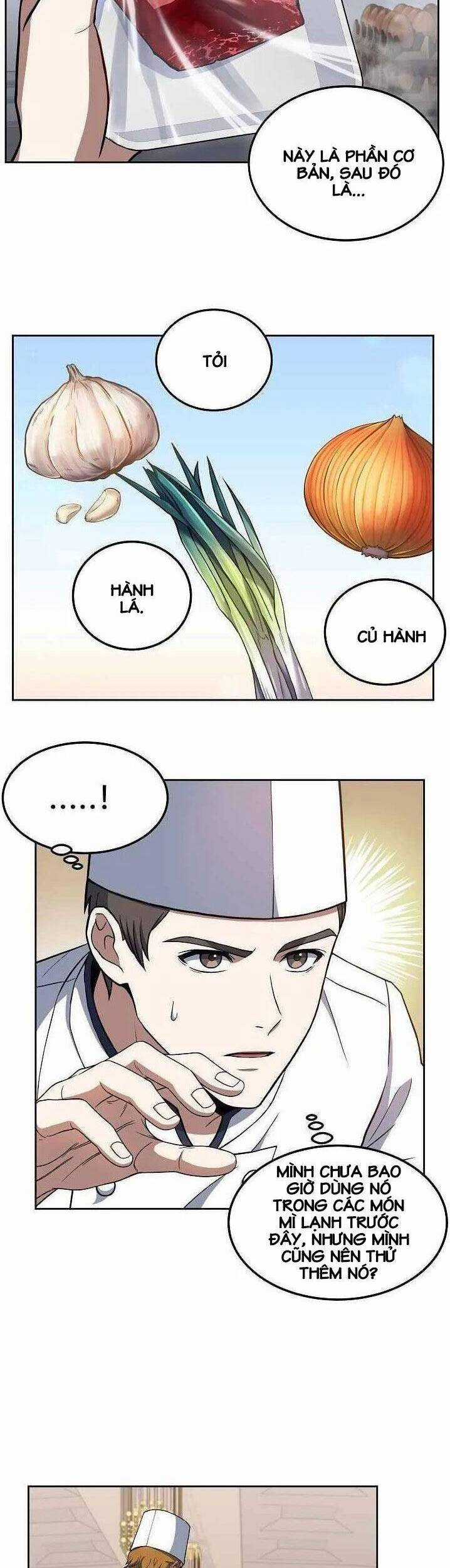 Đầu Bếp Trẻ Nhất Tới Từ Khách Sạn Hạng Ba Chương 15 trang 11