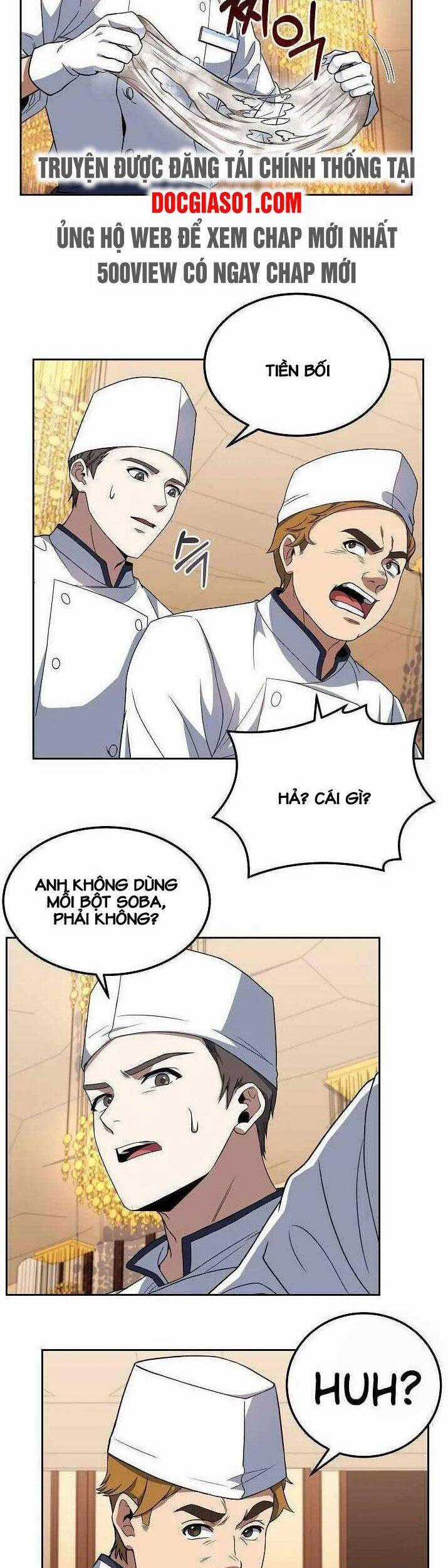 Đầu Bếp Trẻ Nhất Tới Từ Khách Sạn Hạng Ba Chương 15 trang 20