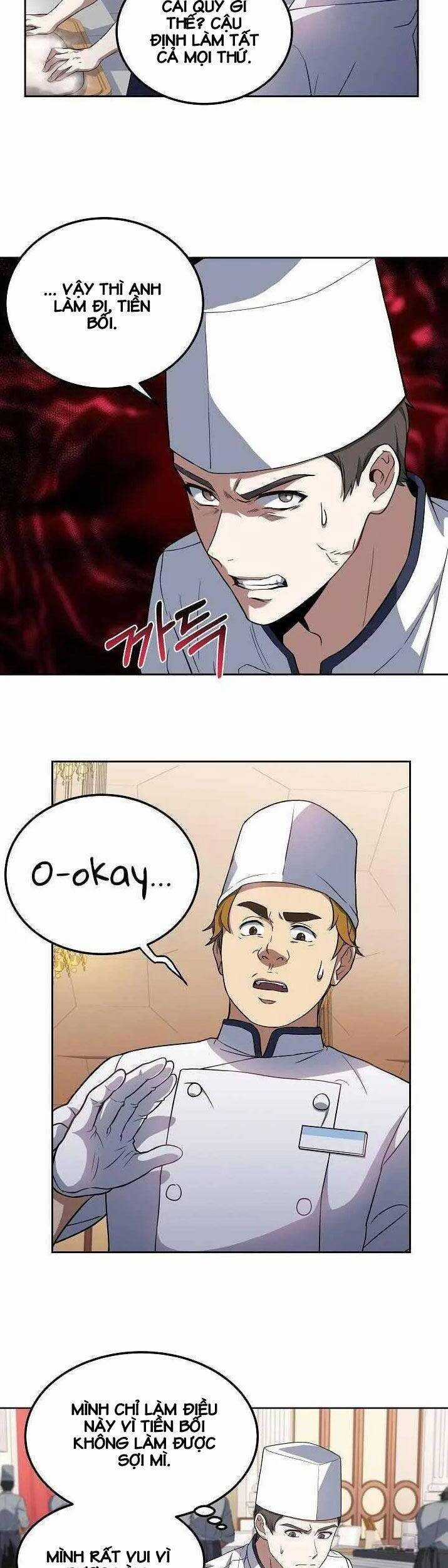 Đầu Bếp Trẻ Nhất Tới Từ Khách Sạn Hạng Ba Chương 15 trang 24