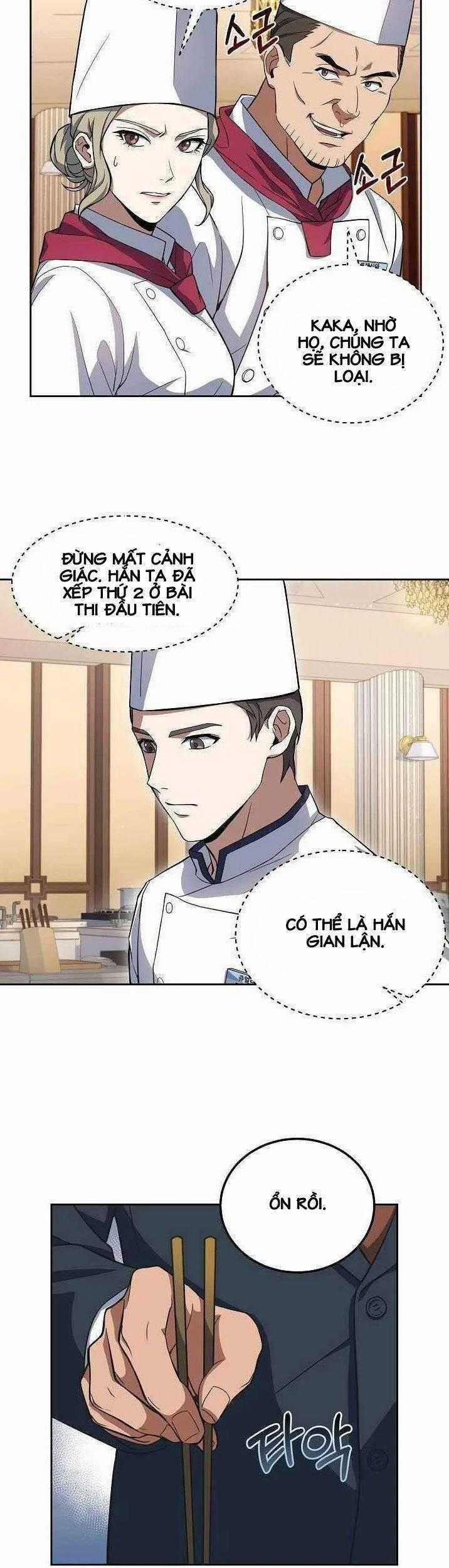 Đầu Bếp Trẻ Nhất Tới Từ Khách Sạn Hạng Ba Chương 15 trang 32