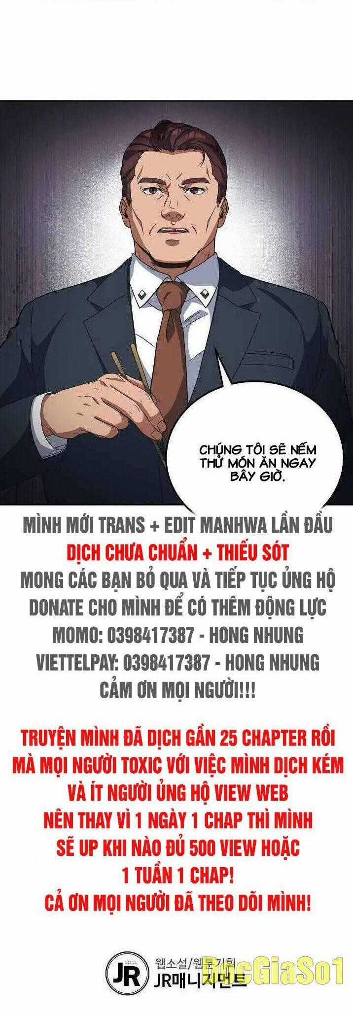 Đầu Bếp Trẻ Nhất Tới Từ Khách Sạn Hạng Ba Chương 15 trang 33