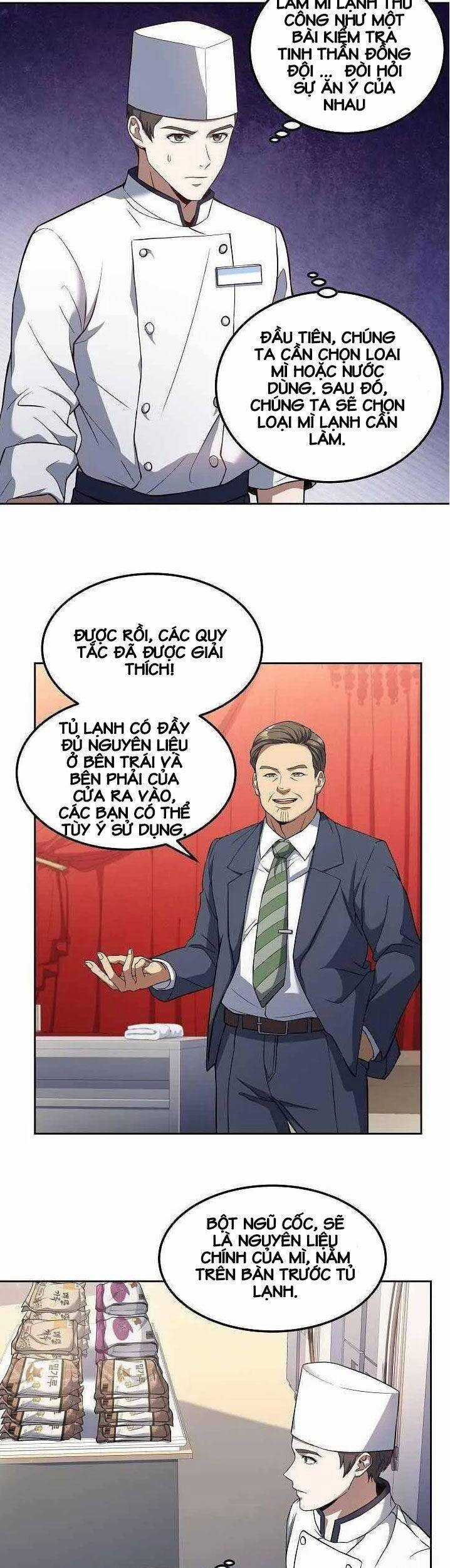 Đầu Bếp Trẻ Nhất Tới Từ Khách Sạn Hạng Ba Chương 15 trang 6