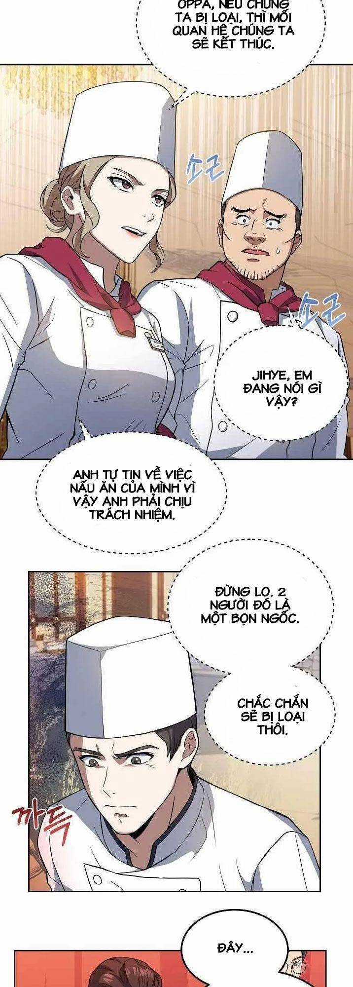 Đầu Bếp Trẻ Nhất Tới Từ Khách Sạn Hạng Ba Chương 16 trang 14