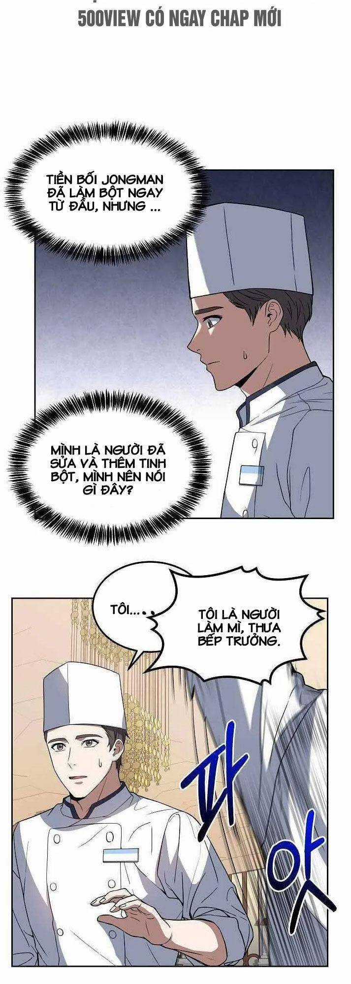 Đầu Bếp Trẻ Nhất Tới Từ Khách Sạn Hạng Ba Chương 16 trang 20