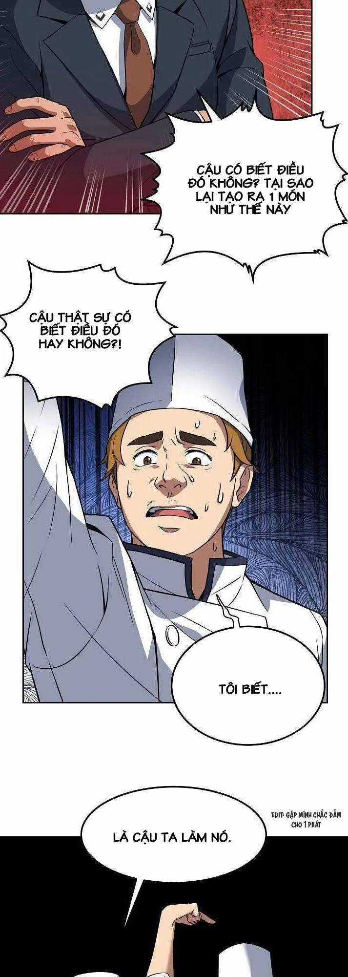 Đầu Bếp Trẻ Nhất Tới Từ Khách Sạn Hạng Ba Chương 16 trang 24