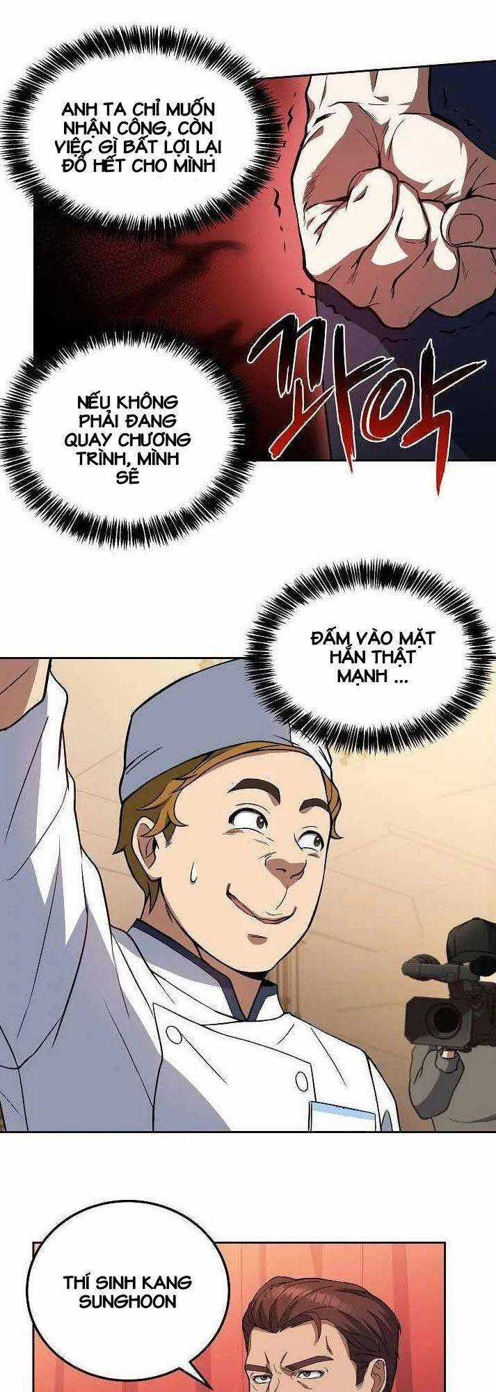 Đầu Bếp Trẻ Nhất Tới Từ Khách Sạn Hạng Ba Chương 16 trang 28