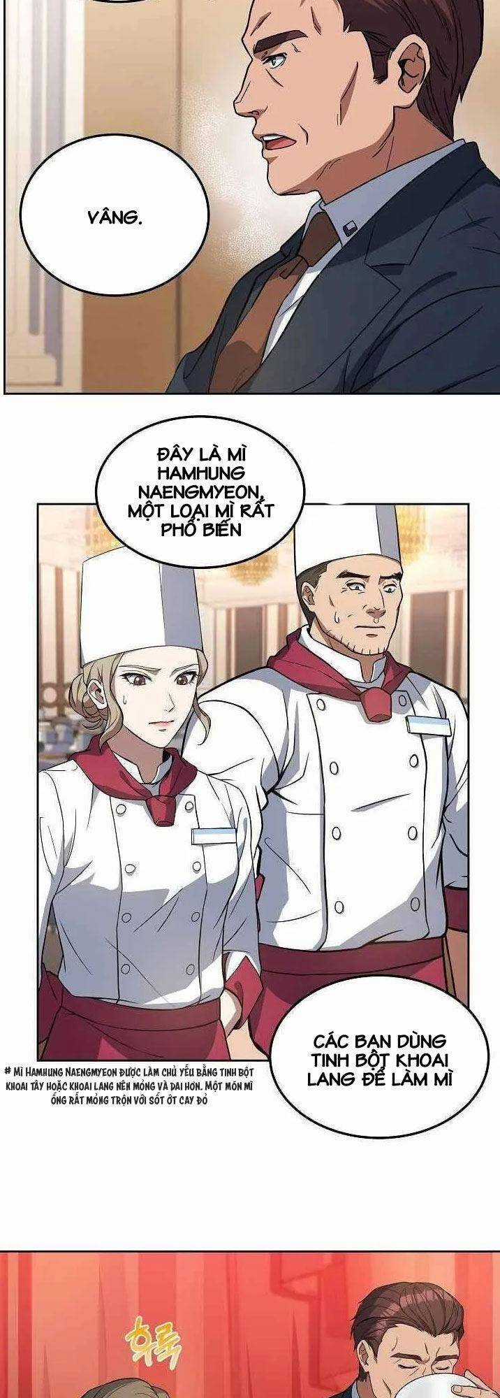 Đầu Bếp Trẻ Nhất Tới Từ Khách Sạn Hạng Ba Chương 16 trang 3