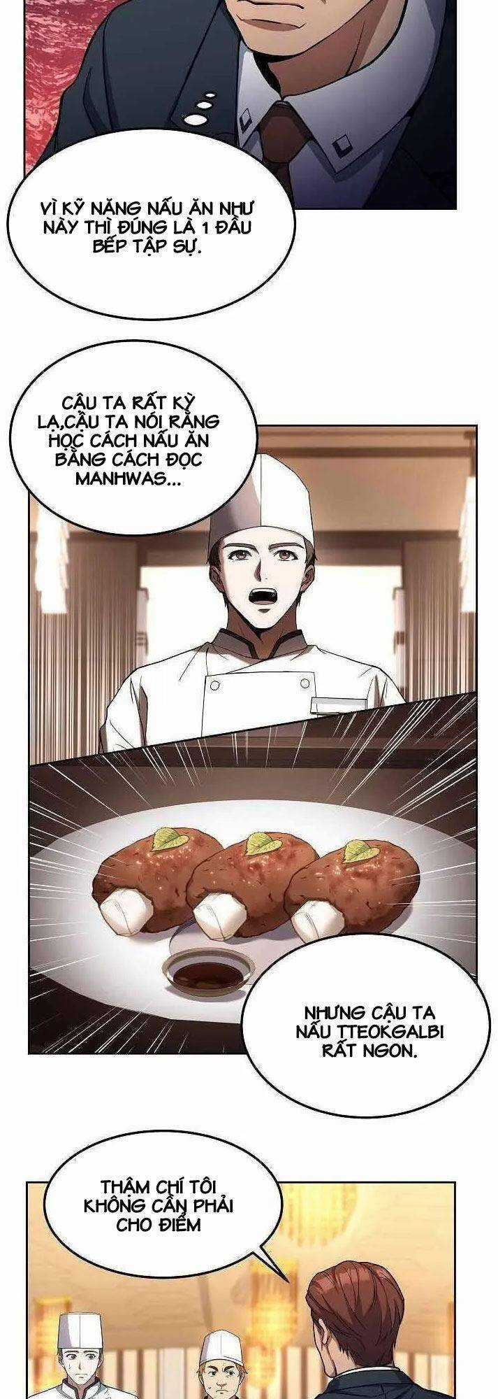 Đầu Bếp Trẻ Nhất Tới Từ Khách Sạn Hạng Ba Chương 16 trang 30