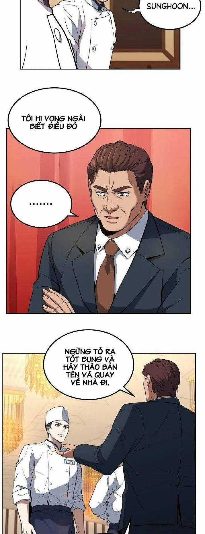 Đầu Bếp Trẻ Nhất Tới Từ Khách Sạn Hạng Ba Chương 17 trang 23