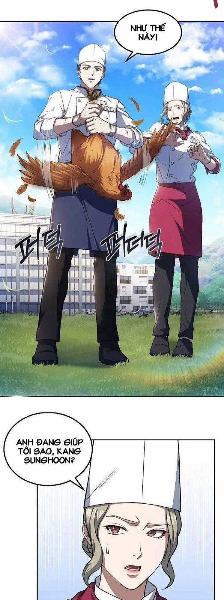 Đầu Bếp Trẻ Nhất Tới Từ Khách Sạn Hạng Ba Chương 21 trang 22