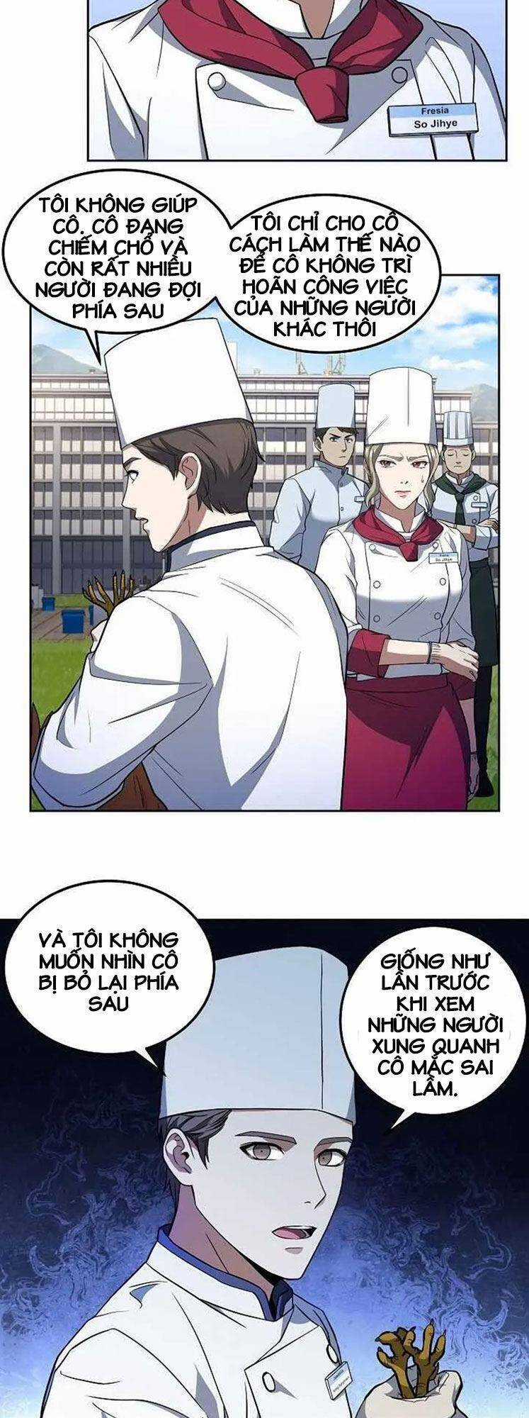 Đầu Bếp Trẻ Nhất Tới Từ Khách Sạn Hạng Ba Chương 21 trang 23