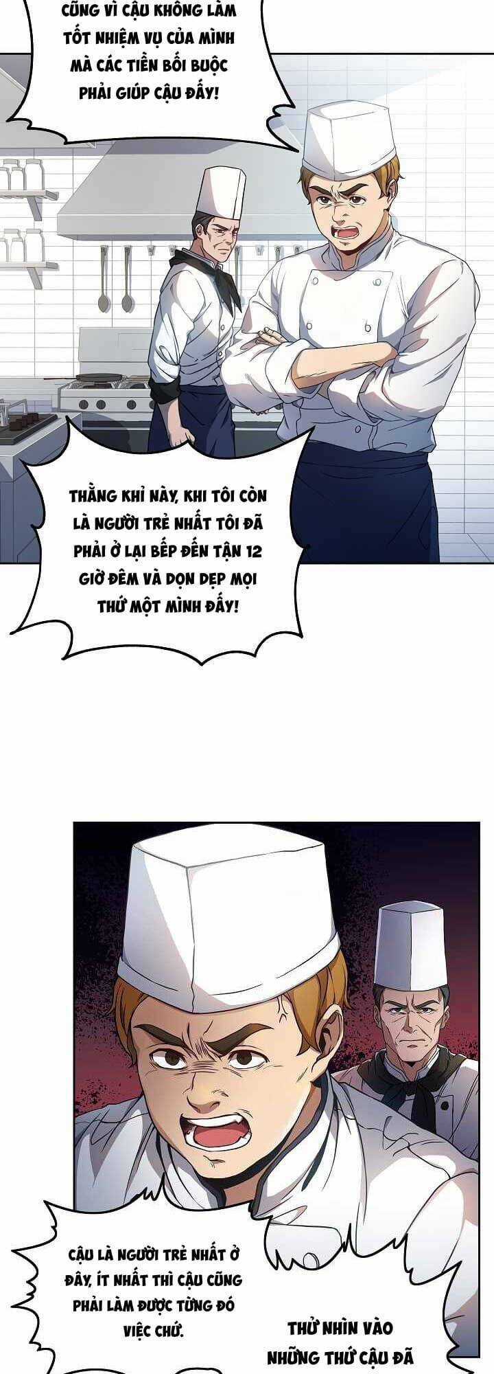 Đầu Bếp Trẻ Nhất Tới Từ Khách Sạn Hạng Ba Chương 4 trang 15