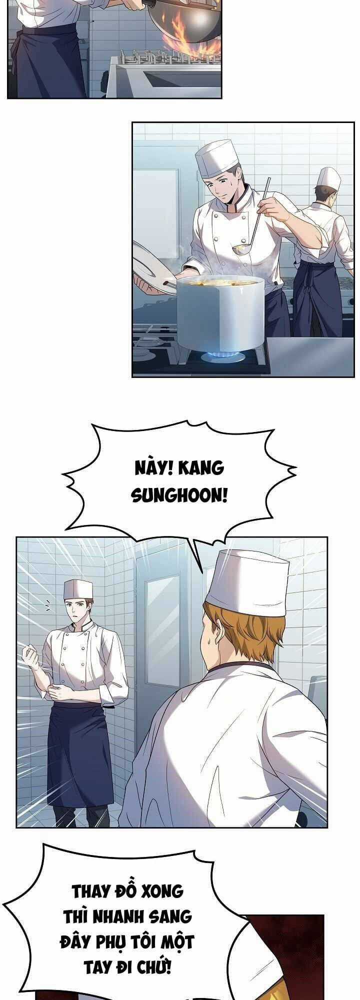 Đầu Bếp Trẻ Nhất Tới Từ Khách Sạn Hạng Ba Chương 4 trang 2