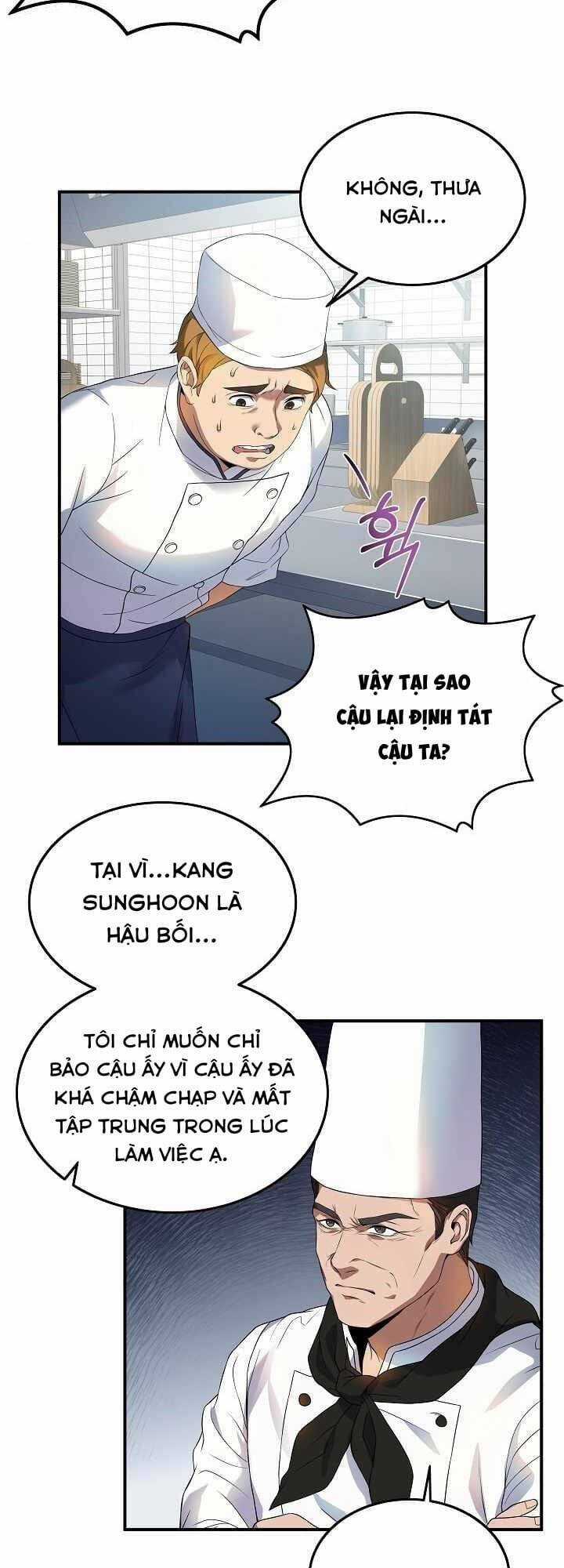 Đầu Bếp Trẻ Nhất Tới Từ Khách Sạn Hạng Ba Chương 4 trang 20