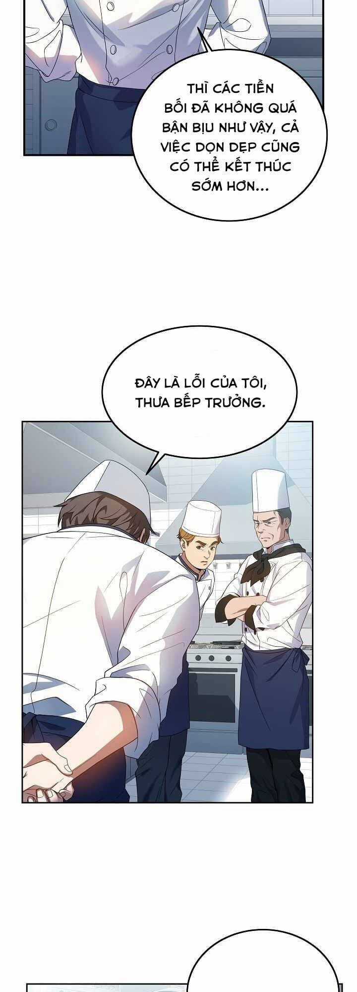 Đầu Bếp Trẻ Nhất Tới Từ Khách Sạn Hạng Ba Chương 4 trang 22