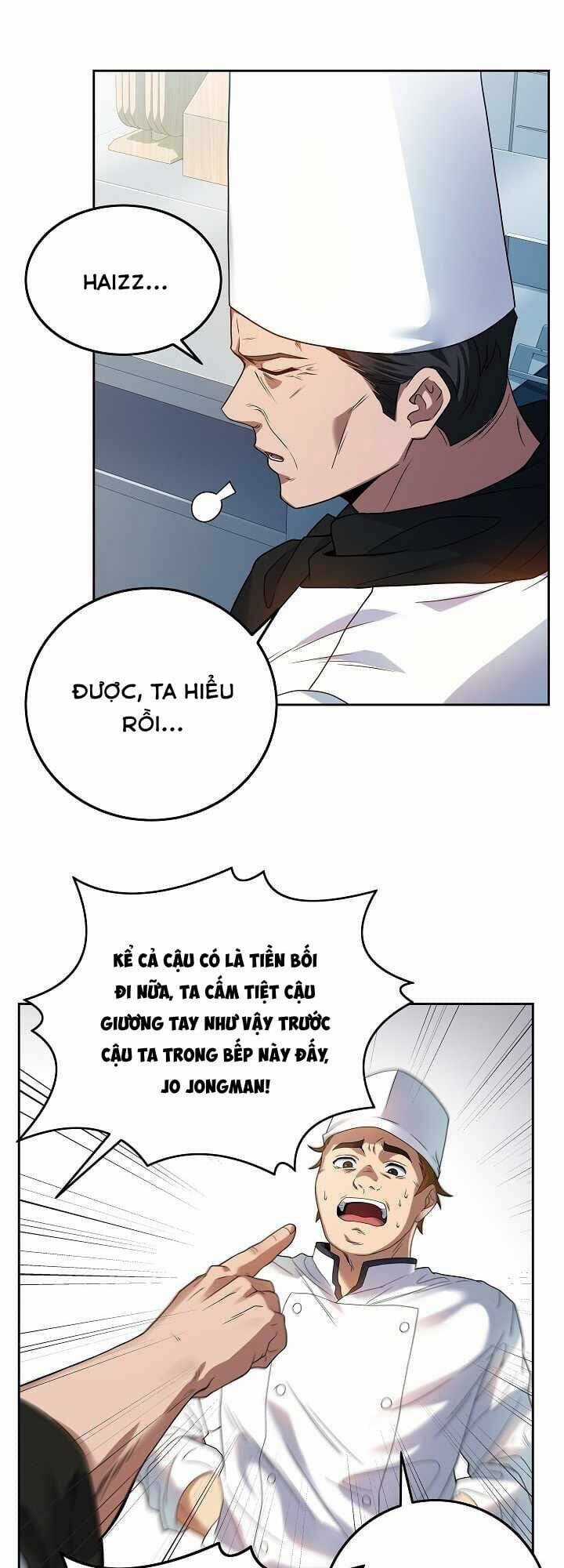 Đầu Bếp Trẻ Nhất Tới Từ Khách Sạn Hạng Ba Chương 4 trang 24