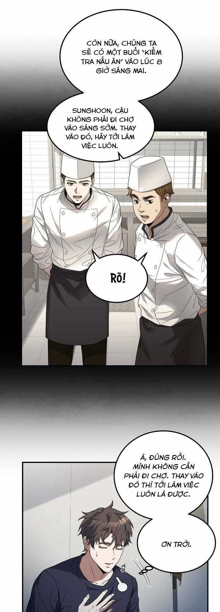 Đầu Bếp Trẻ Nhất Tới Từ Khách Sạn Hạng Ba Chương 5 trang 20