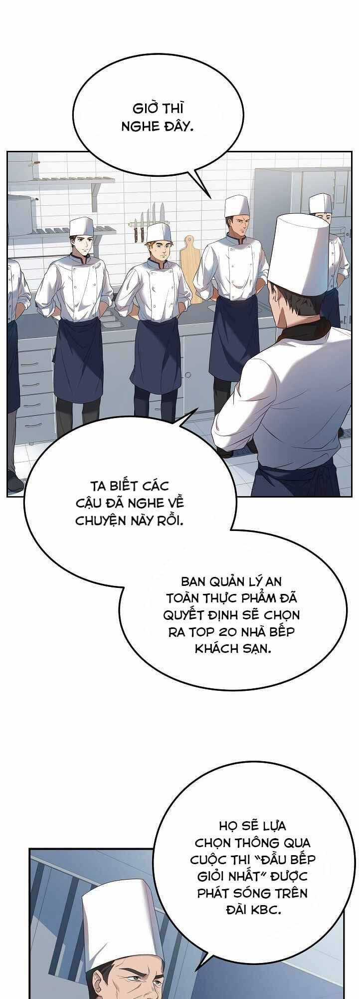 Đầu Bếp Trẻ Nhất Tới Từ Khách Sạn Hạng Ba Chương 5 trang 33