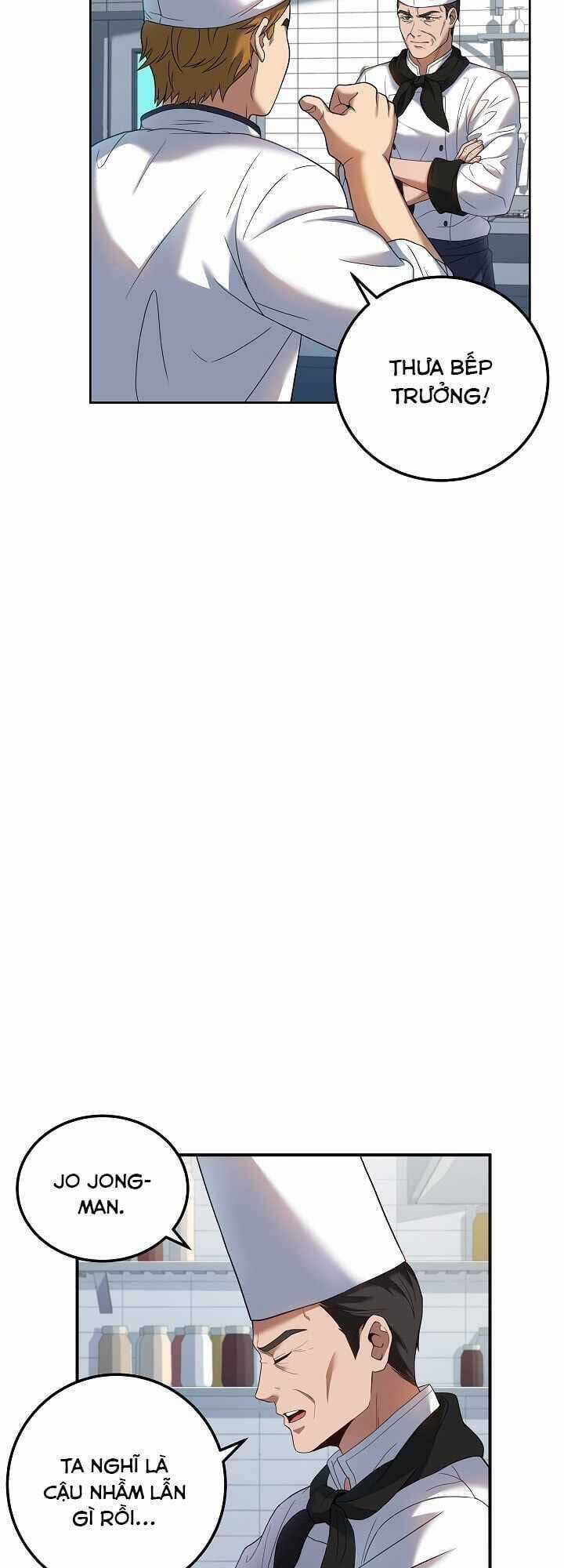 Đầu Bếp Trẻ Nhất Tới Từ Khách Sạn Hạng Ba Chương 5 trang 38