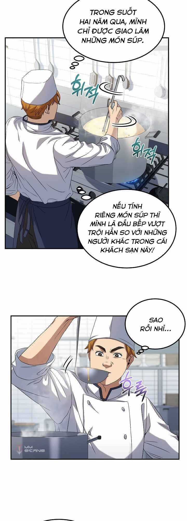 Đầu Bếp Trẻ Nhất Tới Từ Khách Sạn Hạng Ba Chương 6 trang 14