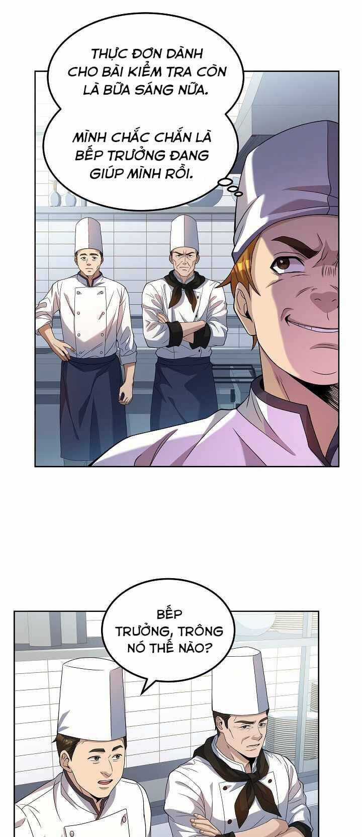 Đầu Bếp Trẻ Nhất Tới Từ Khách Sạn Hạng Ba Chương 6 trang 28