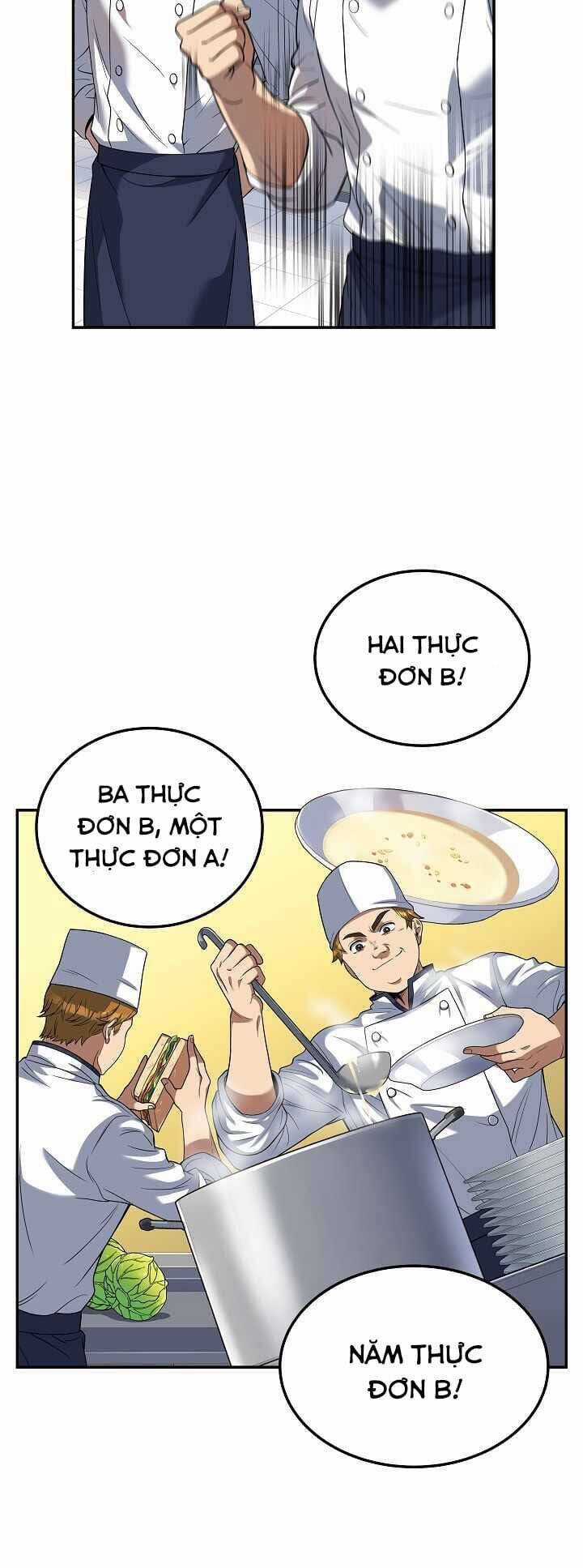 Đầu Bếp Trẻ Nhất Tới Từ Khách Sạn Hạng Ba Chương 6 trang 34