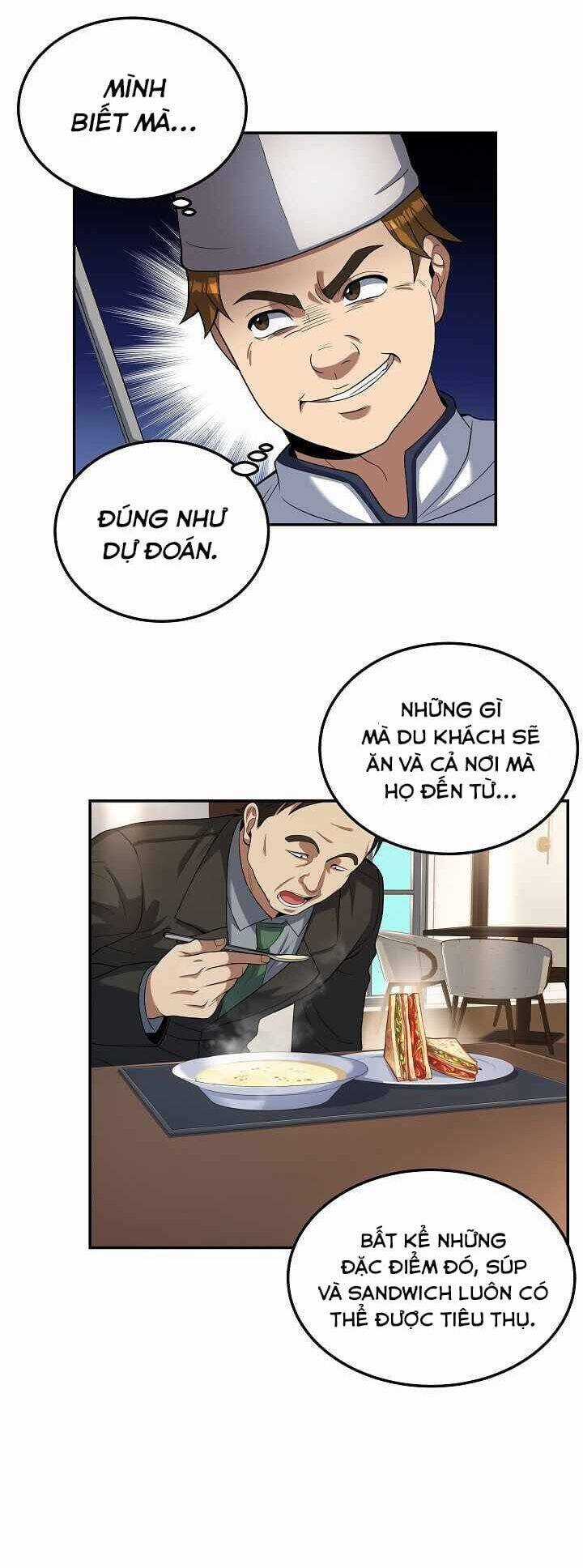 Đầu Bếp Trẻ Nhất Tới Từ Khách Sạn Hạng Ba Chương 6 trang 35