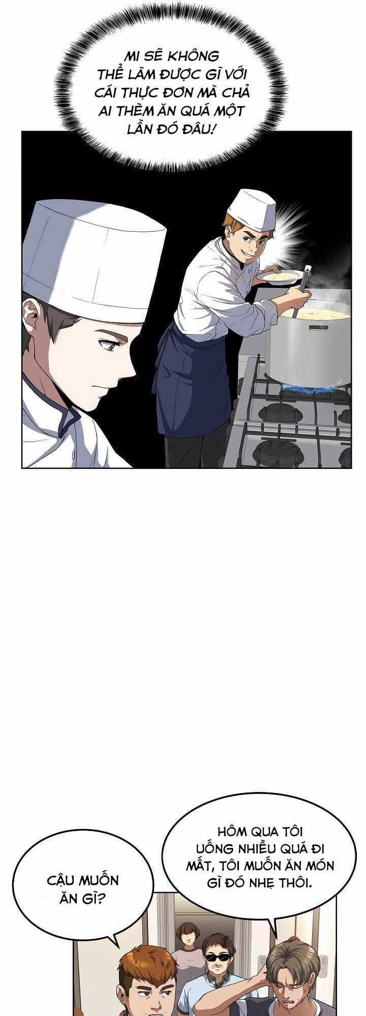 Đầu Bếp Trẻ Nhất Tới Từ Khách Sạn Hạng Ba Chương 6 trang 36