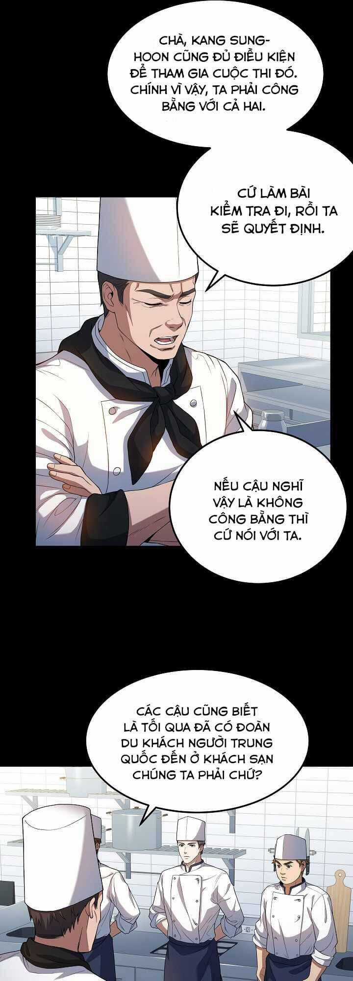 Đầu Bếp Trẻ Nhất Tới Từ Khách Sạn Hạng Ba Chương 6 trang 6