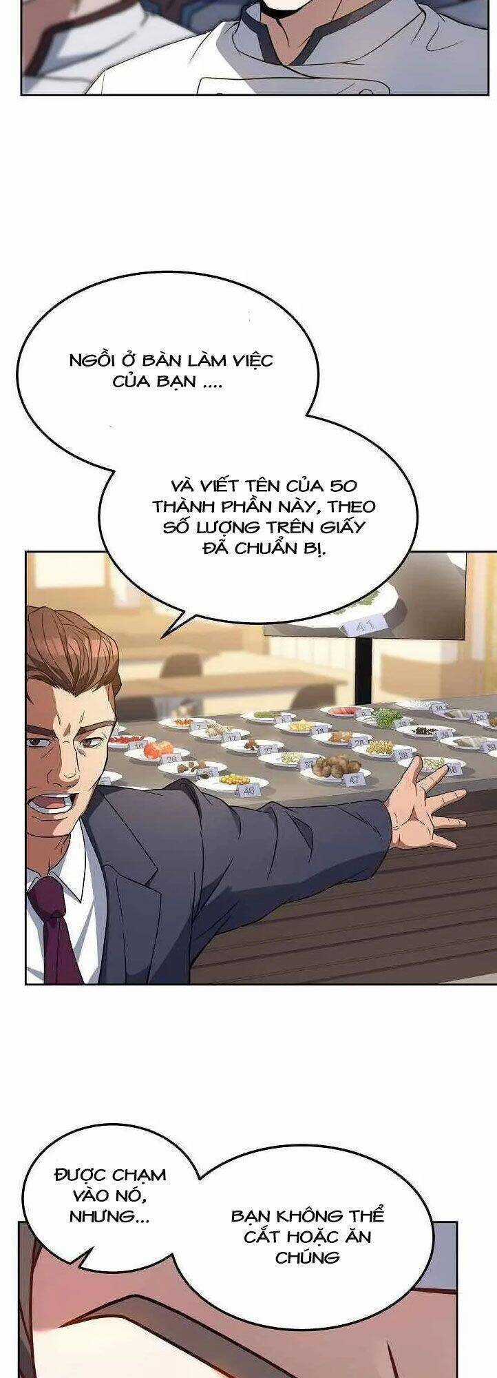 Đầu Bếp Trẻ Nhất Tới Từ Khách Sạn Hạng Ba Chương 8 trang 29