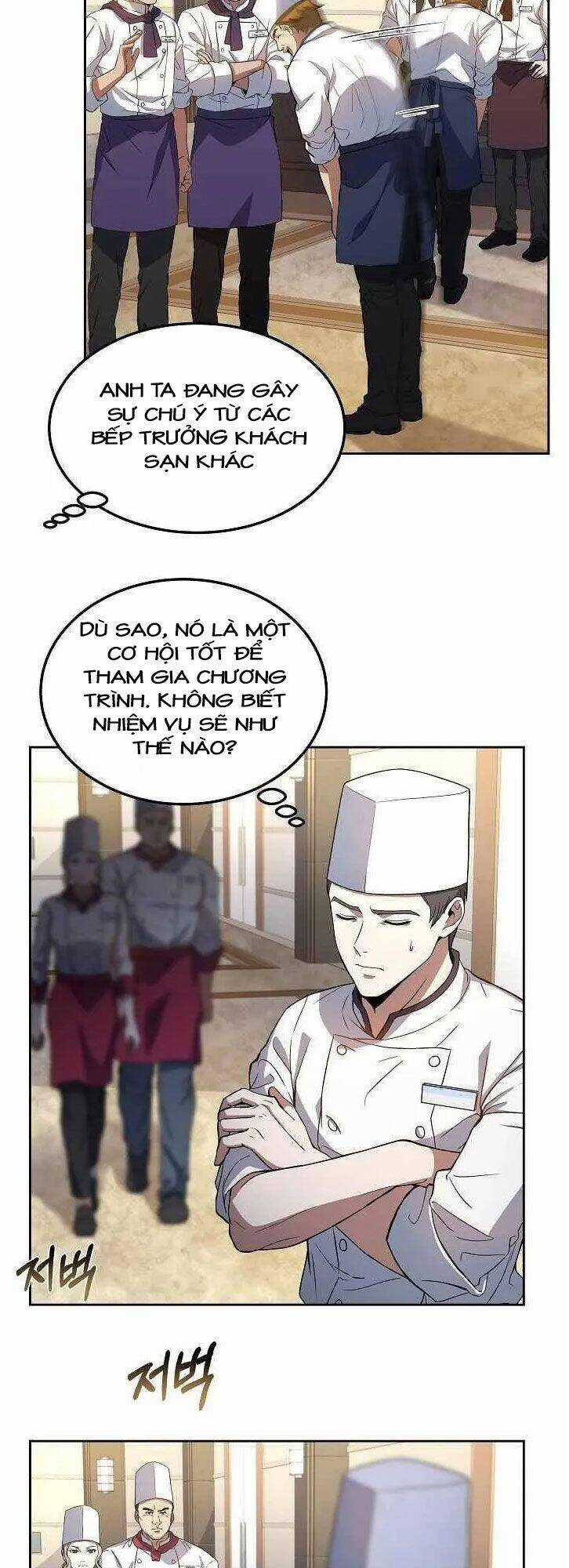 Đầu Bếp Trẻ Nhất Tới Từ Khách Sạn Hạng Ba Chương 8 trang 3