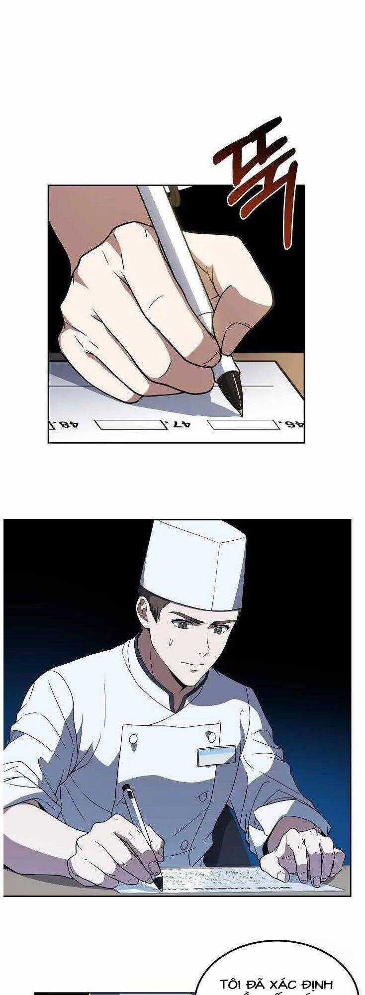 Đầu Bếp Trẻ Nhất Tới Từ Khách Sạn Hạng Ba Chương 8 trang 38