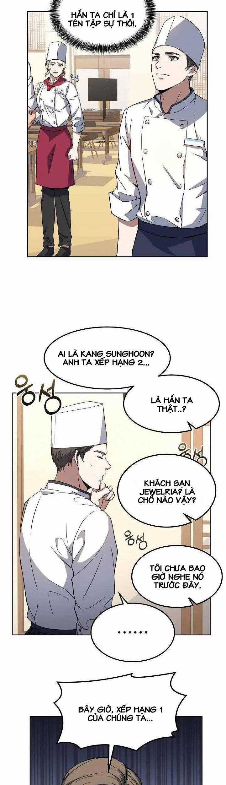 Đầu Bếp Trẻ Nhất Tới Từ Khách Sạn Hạng Ba Chương 9 trang 14