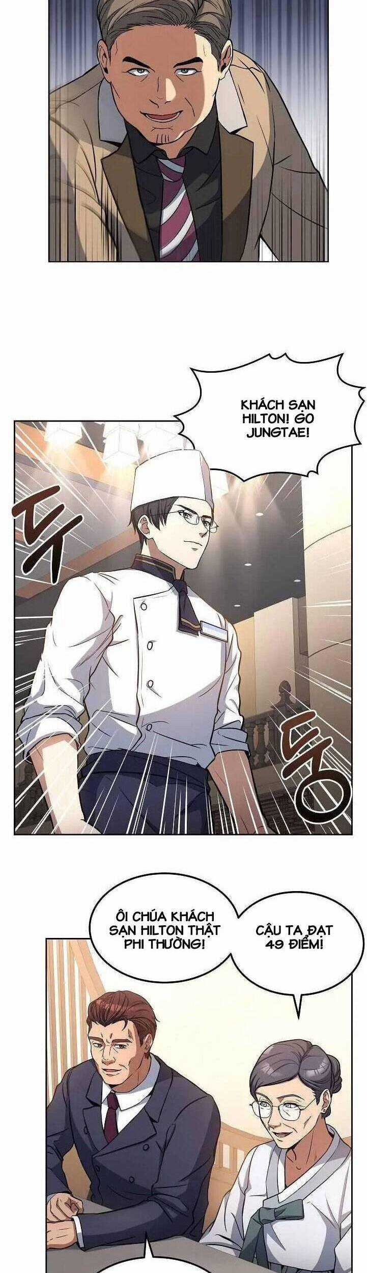 Đầu Bếp Trẻ Nhất Tới Từ Khách Sạn Hạng Ba Chương 9 trang 15