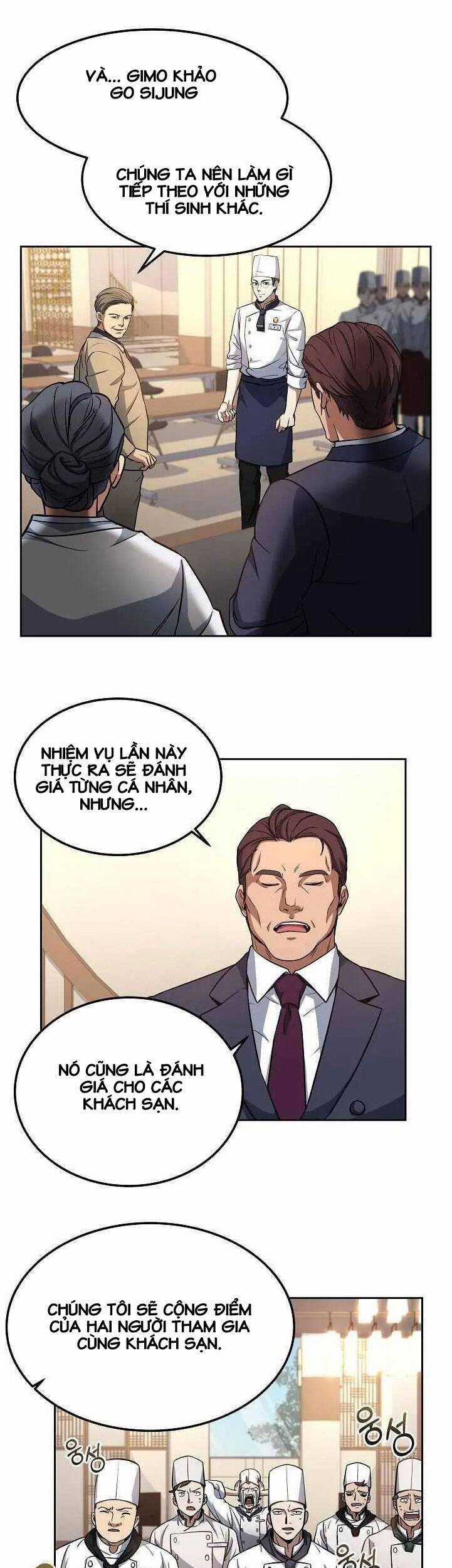 Đầu Bếp Trẻ Nhất Tới Từ Khách Sạn Hạng Ba Chương 9 trang 18