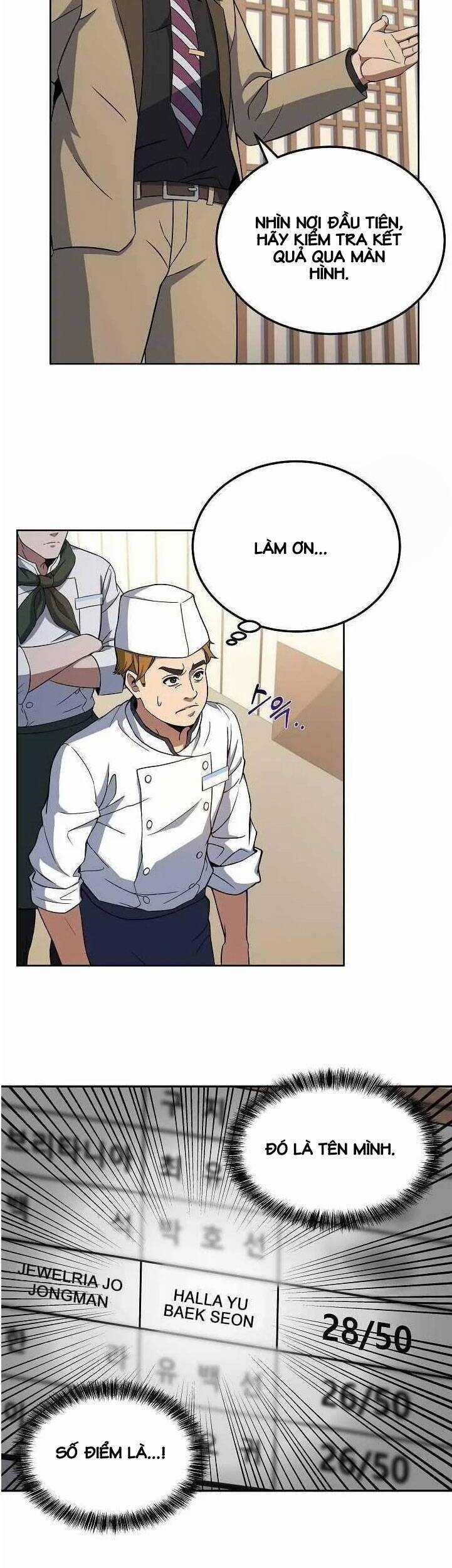 Đầu Bếp Trẻ Nhất Tới Từ Khách Sạn Hạng Ba Chương 9 trang 5