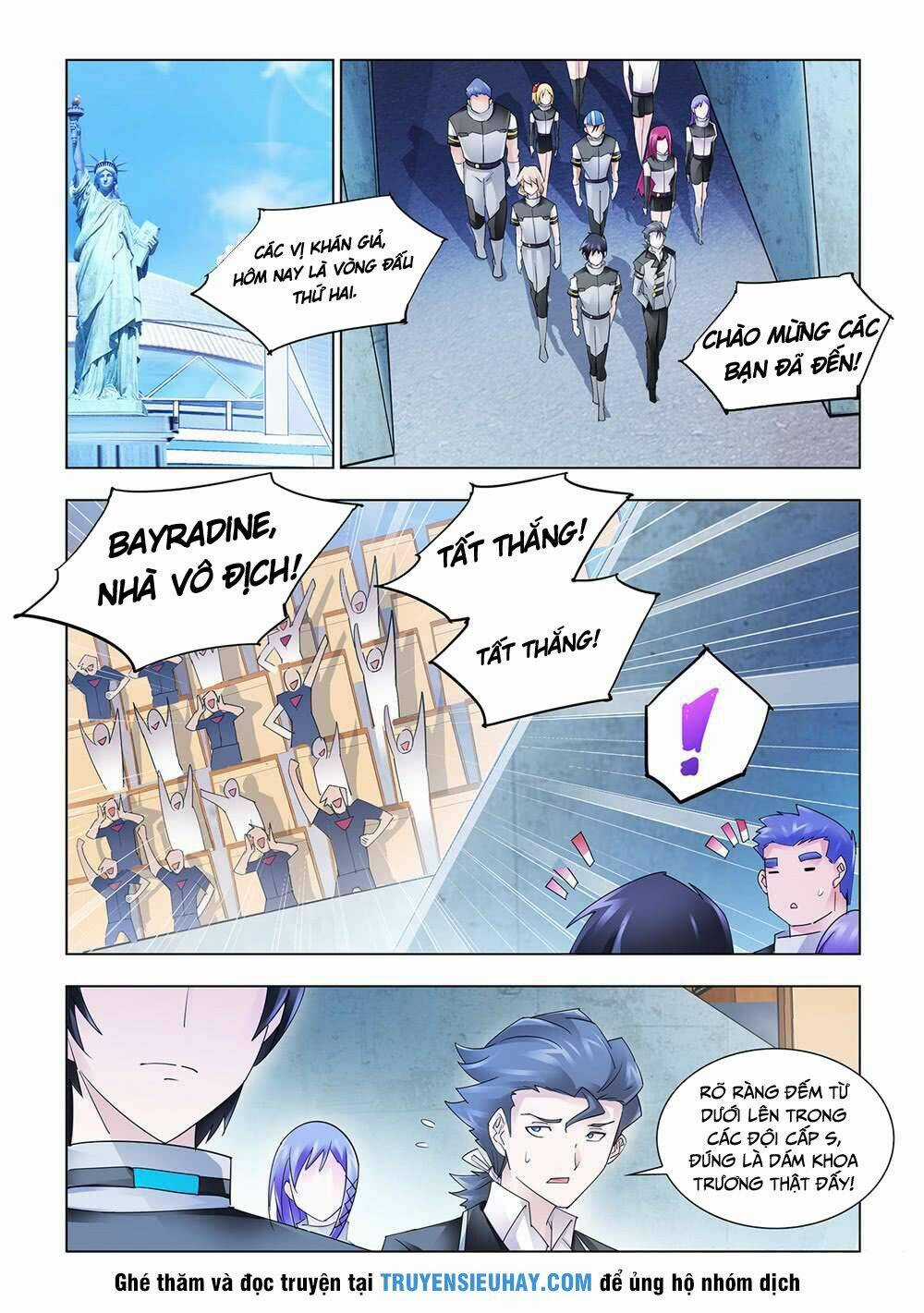 Đấu Chiến Cuồng Triều Chapter 166 trang 1