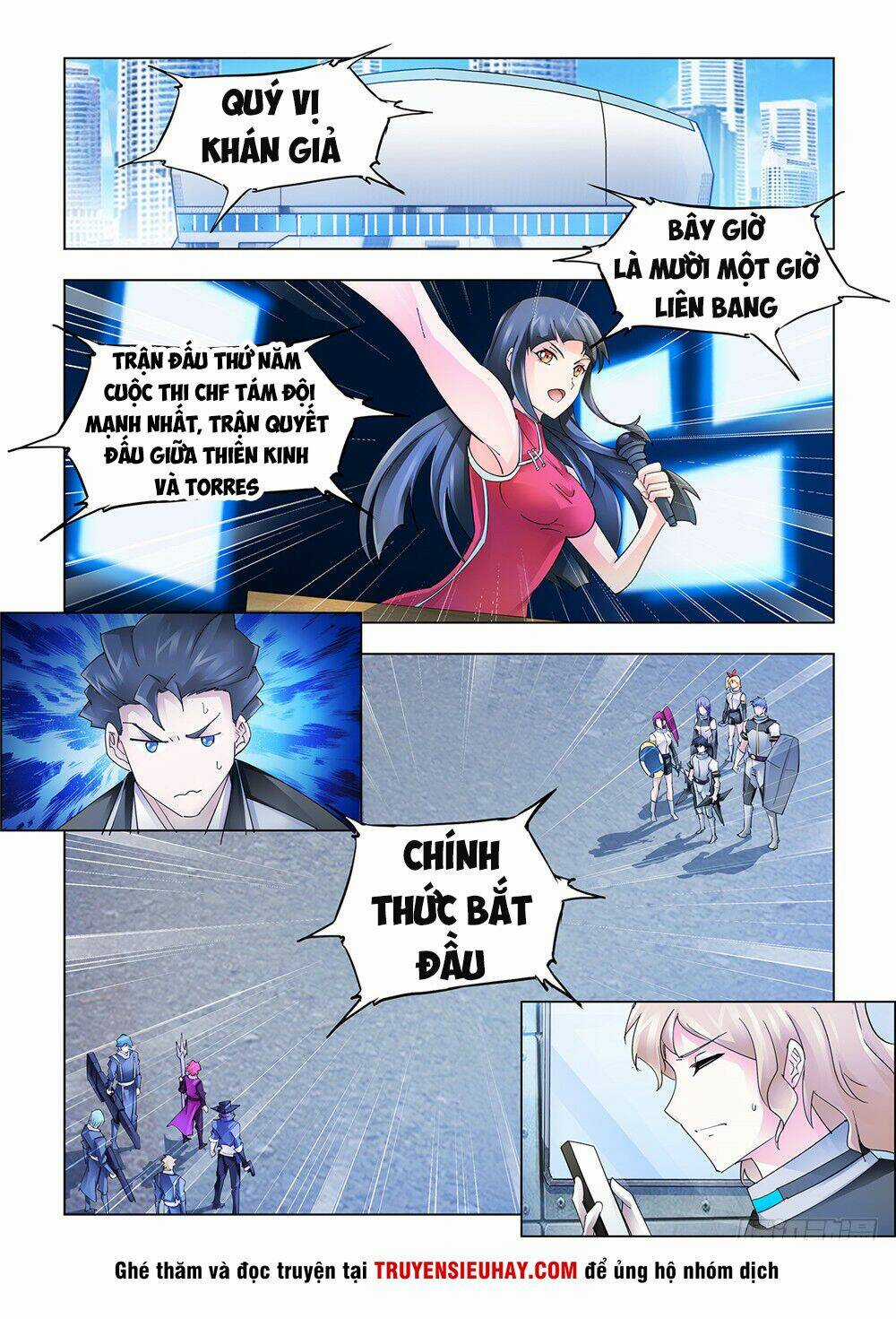 Đấu Chiến Cuồng Triều Chapter 218 trang 1