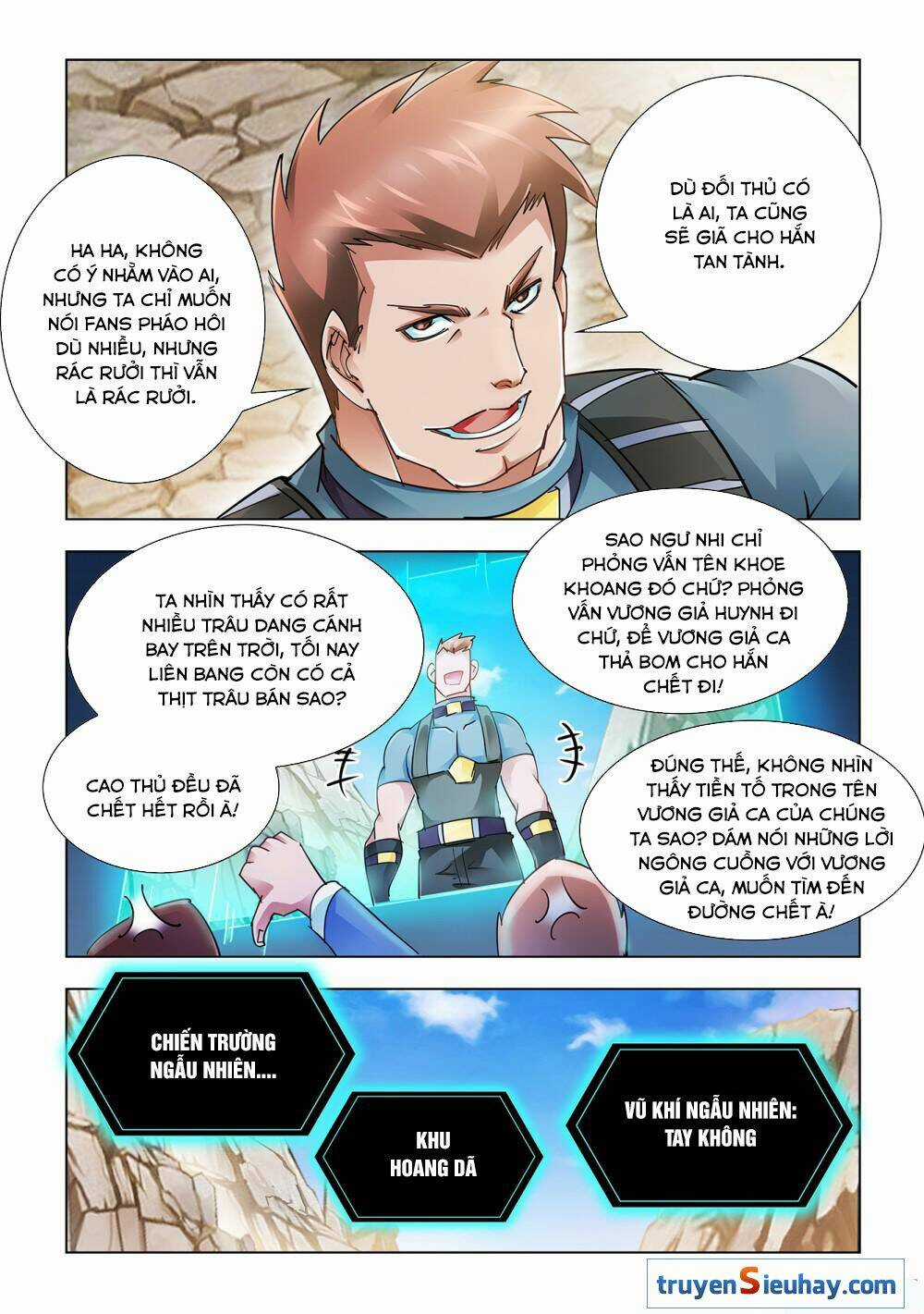 Đấu Chiến Cuồng Triều Chapter 37 trang 3