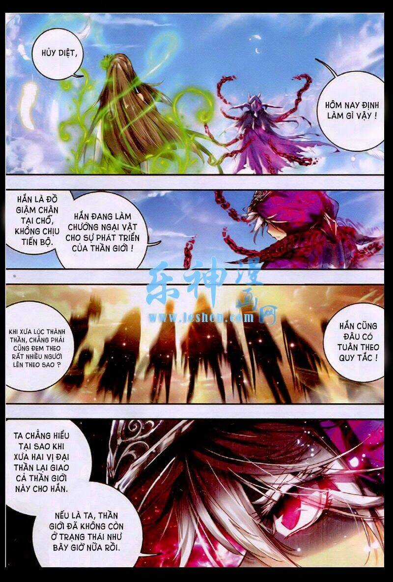 Đấu La Đại Lục Ngoại Truyện Thần Giới Truyền Thuyết Chapter 1 trang 10