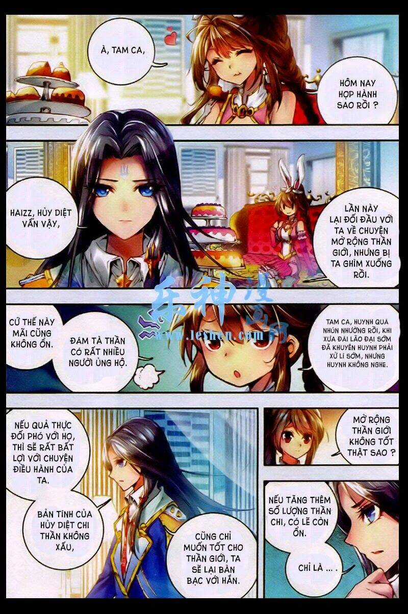 Đấu La Đại Lục Ngoại Truyện Thần Giới Truyền Thuyết Chapter 1 trang 18