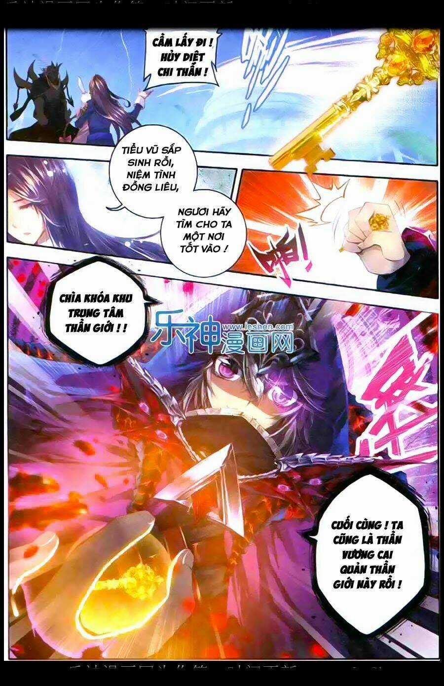 Đấu La Đại Lục Ngoại Truyện Thần Giới Truyền Thuyết Chapter 10 trang 12