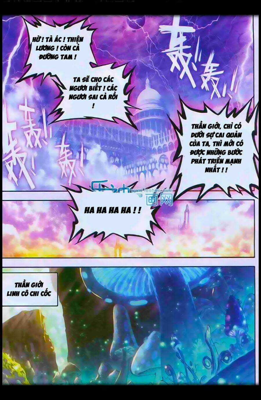 Đấu La Đại Lục Ngoại Truyện Thần Giới Truyền Thuyết Chapter 10 trang 13