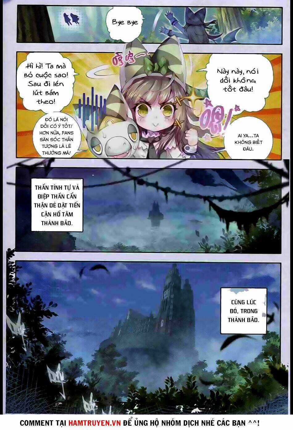 Đấu La Đại Lục Ngoại Truyện Thần Giới Truyền Thuyết Chapter 14 trang 18