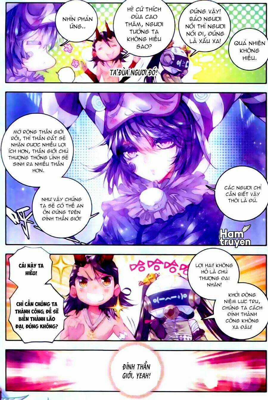 Đấu La Đại Lục Ngoại Truyện Thần Giới Truyền Thuyết Chapter 19 trang 15