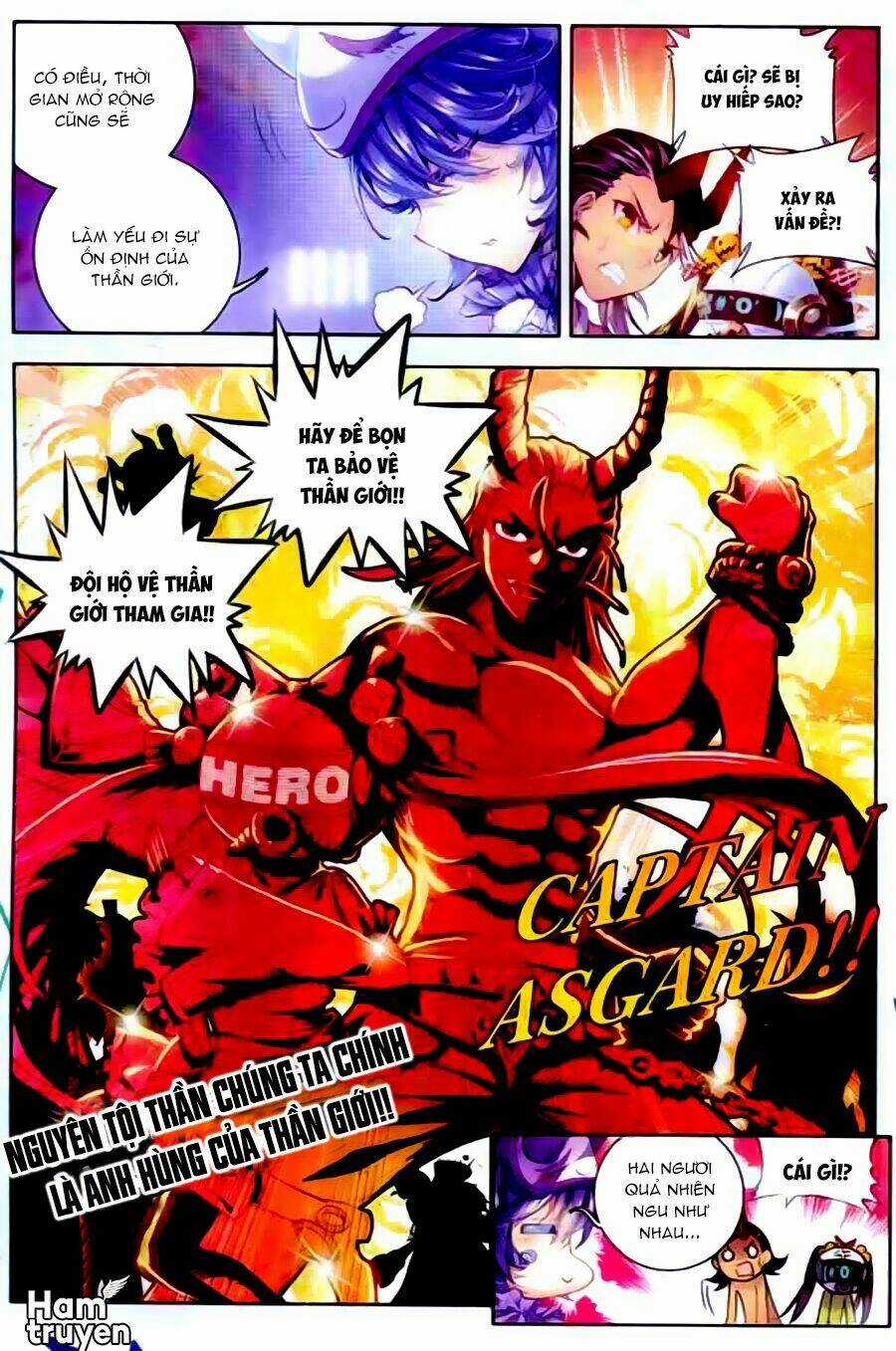 Đấu La Đại Lục Ngoại Truyện Thần Giới Truyền Thuyết Chapter 19 trang 17