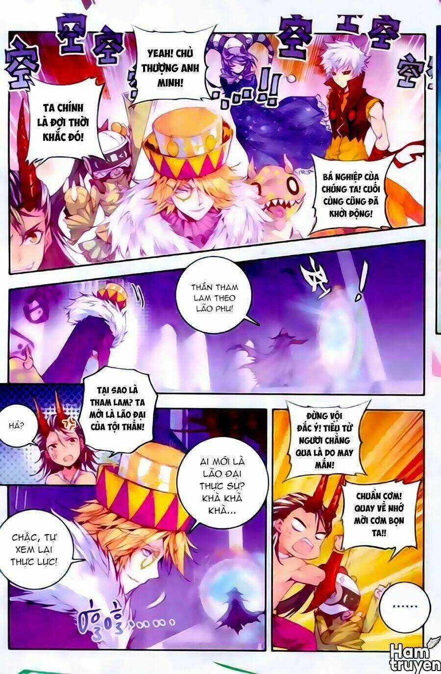 Đấu La Đại Lục Ngoại Truyện Thần Giới Truyền Thuyết Chapter 19 trang 5