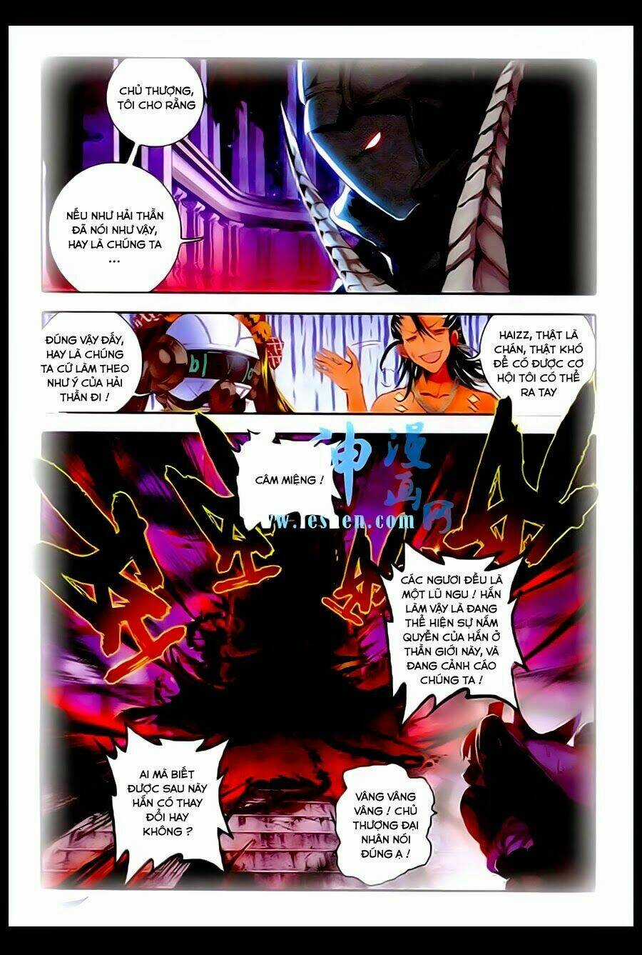 Đấu La Đại Lục Ngoại Truyện Thần Giới Truyền Thuyết Chapter 2 trang 18